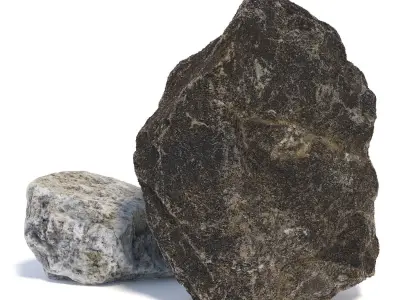 230 stone 185 186 3D model