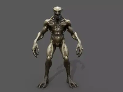 Monsters Pack 6 Low-poly 3D model