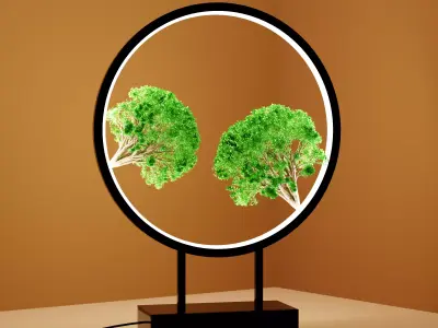 Celling lamp Low-poly 3D model purchase