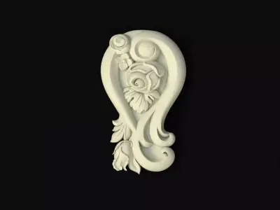 dekor ornament 3D model 109
