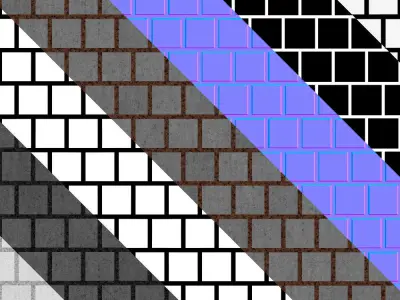 Eco parking tile 3 3D model