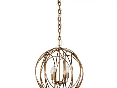 Arbor Lamp Cage 3D model