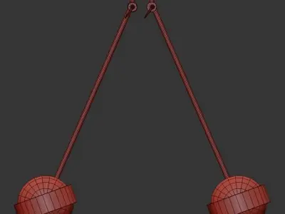 LAMPA WISZACA 3D model