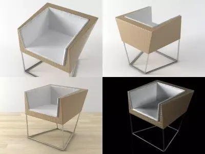 Cuba 6513 armchair 3D model