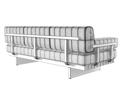 DS 80 03 Sofa with Armrests Indoor 3D model
