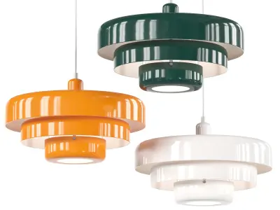 Bar Pendant Lamp 3D model