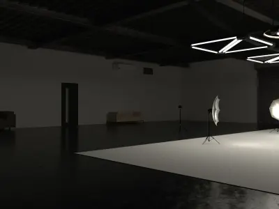 Studio Environment 3D model