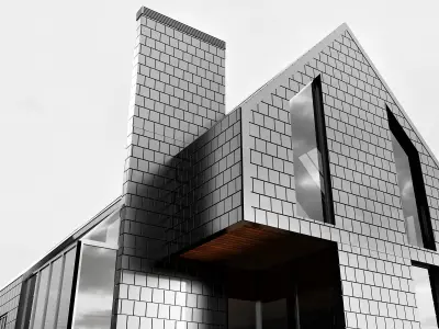 MODERN HOUSE NO34 A 3D model