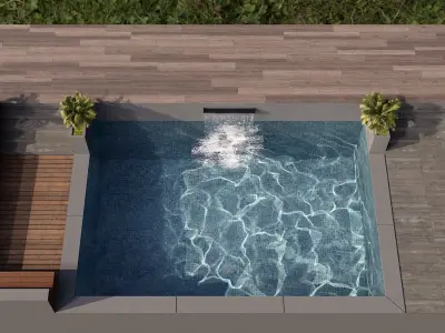 SWIMMING POOL NO67 A 3D model