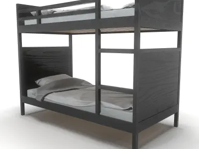 IKEA Norddal Bunk Bed 3D model