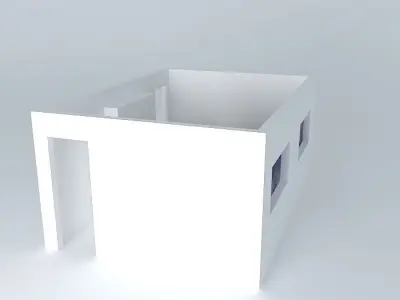 sheilaorkut house with two windows Free 3D model