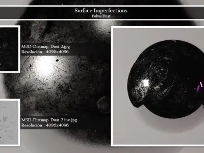 Misael 3D - Dust Dirtmaps 4k pack 1 Texture