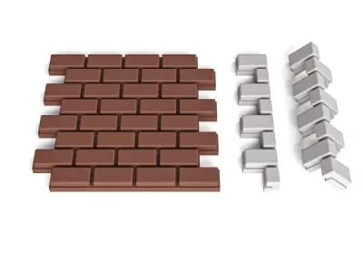 NYC Build Diorama Brick Packs 01 3D print model