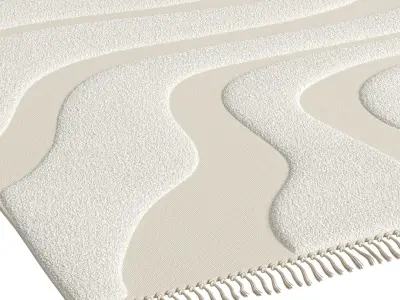 Alfombra Keely Hilo 3D model