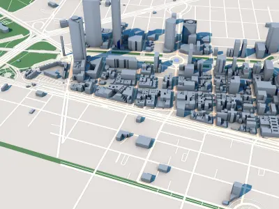 Torre Reforma Torre Mayor Mexico City Mexic 3D model