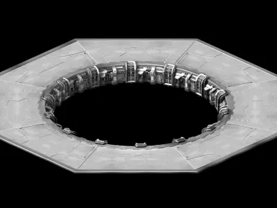Heterogeneous - Building - Birthplace 01 3D model
