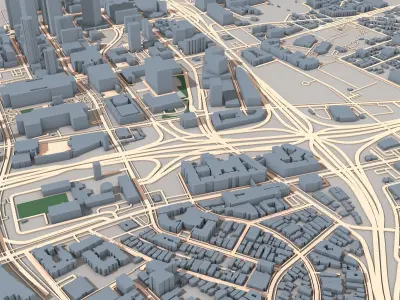 Los Angeles 3D model