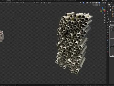 Blender 4 Geo Stacker 3D model