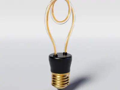 Ecobelle Nibiru Light Bulb 3D model