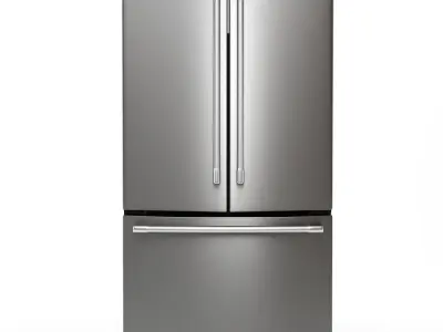 KitchenAid 25 and 2 French Door Refrigerator 3D model
