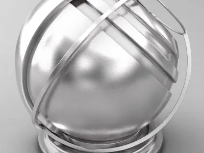 VRAY SHADER---METAL---Indium Texture