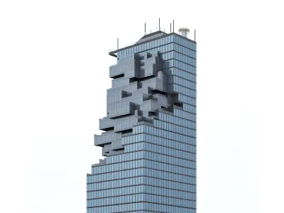 KING POWER MAHANAKHON 3D  3D model