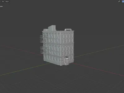 Brooklyn Inspired Building 3D model