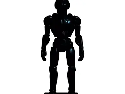 Futuristic Humanoid Robot DODAC Model Low-poly 3D model