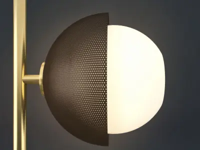 VeniceM urban floor lamp 3D model