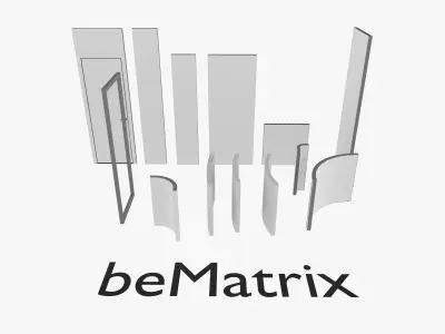 Exhibition design pack 3D model