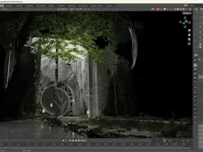 Sanctuary Of Yggdrasil 3D model