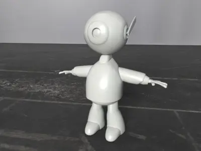 Good Cute Robot 3D model