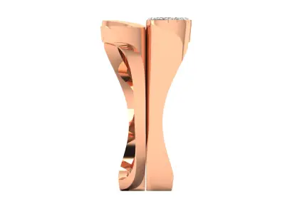 Women Ring Render 3dm STL MTL SLC JCD OBJ FBX Details 3D print model 66
