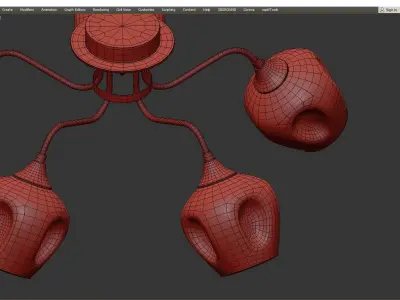 Arte Lamp MONICA Low-poly 3D model