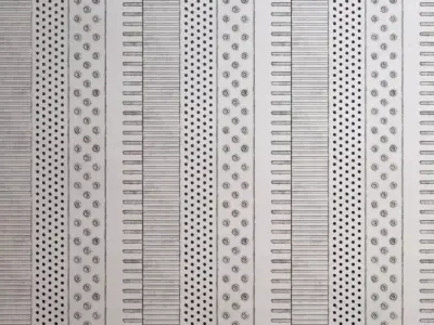 Panel Patterns Metal Trimsheet Transparent PBR Seamless Texture
