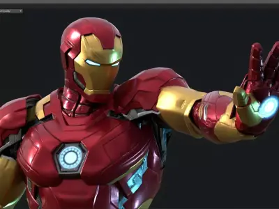 Iron Man 3D model