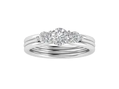 Women Ring  Render 3dm STL OBJ FBX TXT Details 3D print model 17