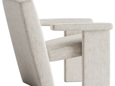 La Cividina Agetti Armchair 3D model