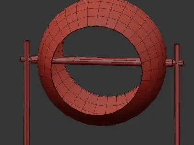 GLOBE TABLE LAMP 3D model