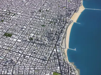 Fortaleza Low-poly 3D model