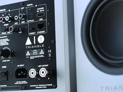 Audio speakers Triangle AIO Twin 3D model