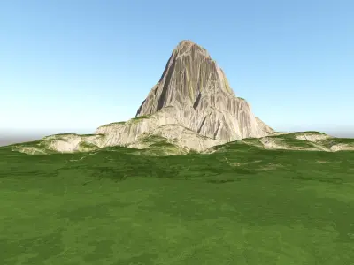 Mountain Rocky Peak 3D model
