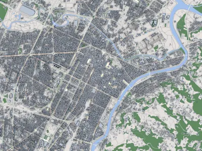 Turin City Italy 3D model