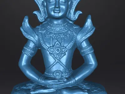 BUDHA GOD 3D model