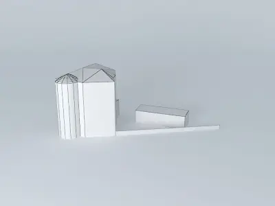 Riga Senchu ​​street 13 Free 3D model