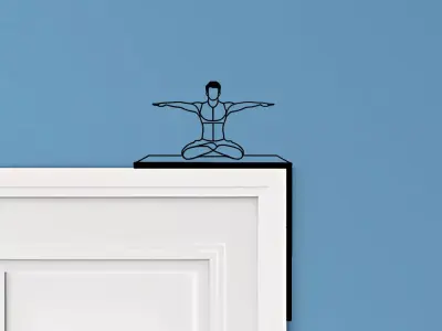 Yoga Door Corner Decor 3D print model purchase