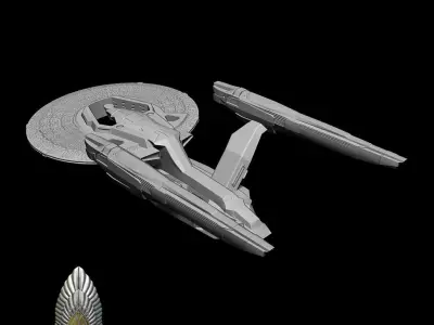 USS Vengeance Star Trek 3d digital download 3D print model