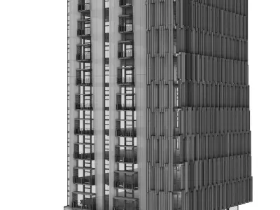 Council House 2 - Sectional 3D Model 3D model