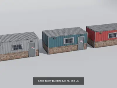 Industrial Buildings Pack 4K and 2K