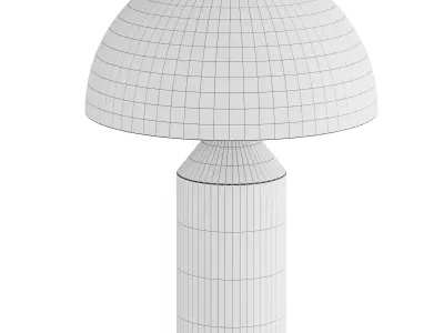 Oluce ATOLLO NICKEL Table lamp 3D model